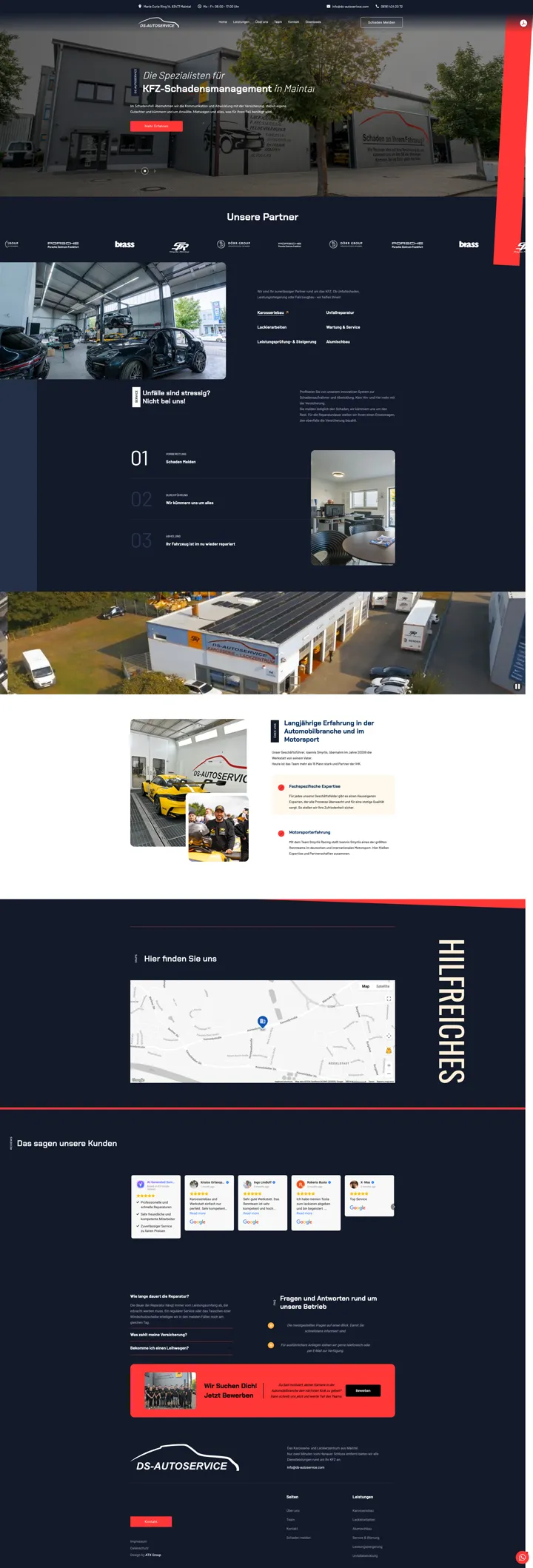 Website von DS Autoservice